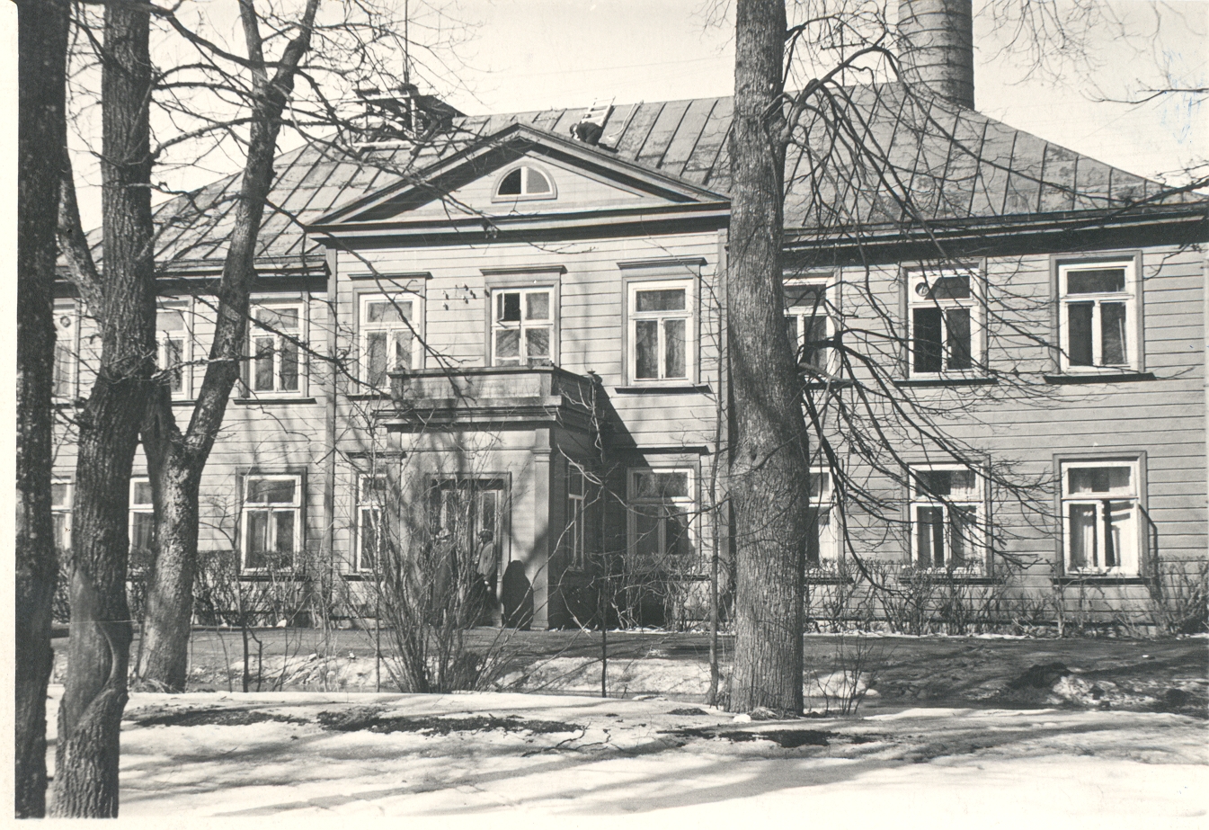 End. Sindi (machine) ministry school building. E. Peterson-Särgava job 1891-1893. (now textile factory "1. Dets." Office)