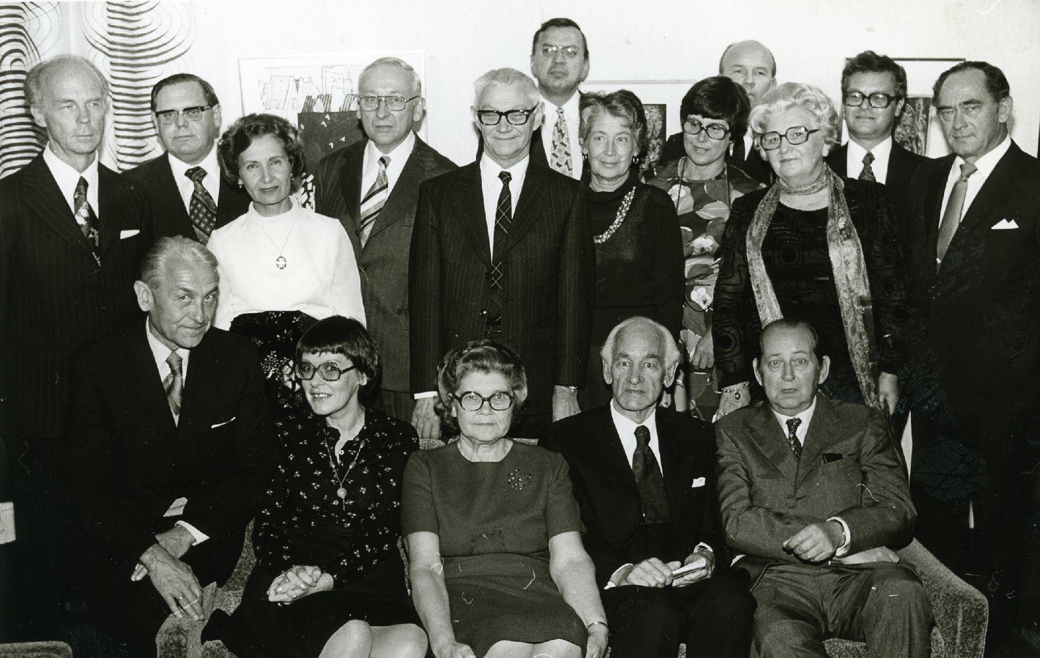 August Mälgu 75th birthday at the Estonian House on October 4. 1975 a