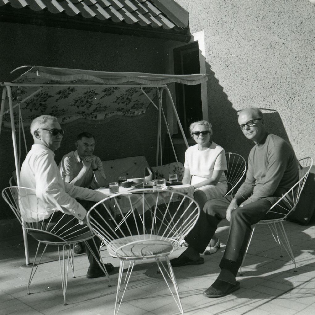 Karl Ristikivi, Arvi Moor, Helmi Eller, Arvo Mägi