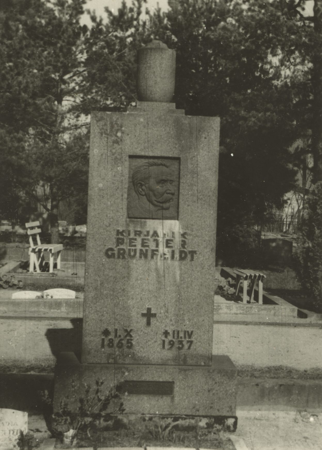 Peeter Grünfelt's grave