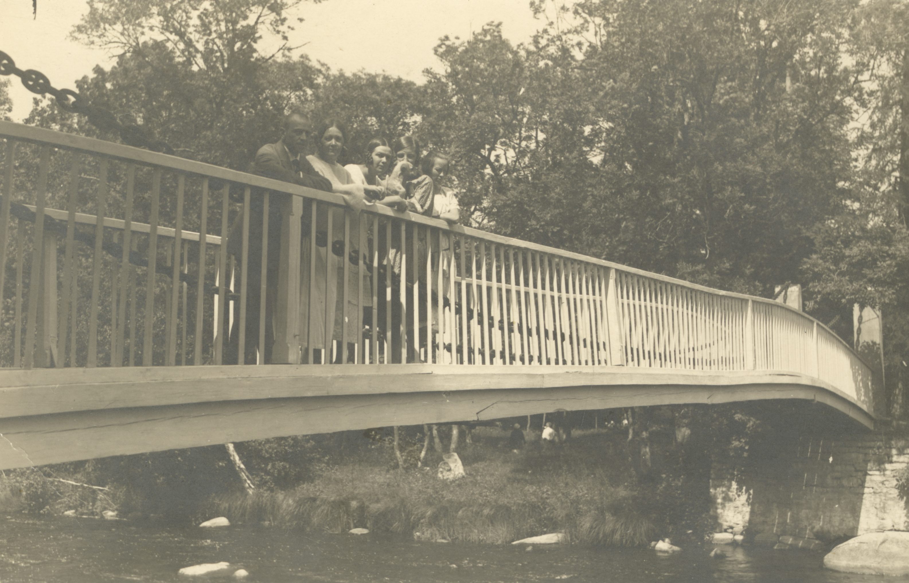 Artur Adson, Marie Under, Dagmar Hacker, Hedda Hacker [1924]