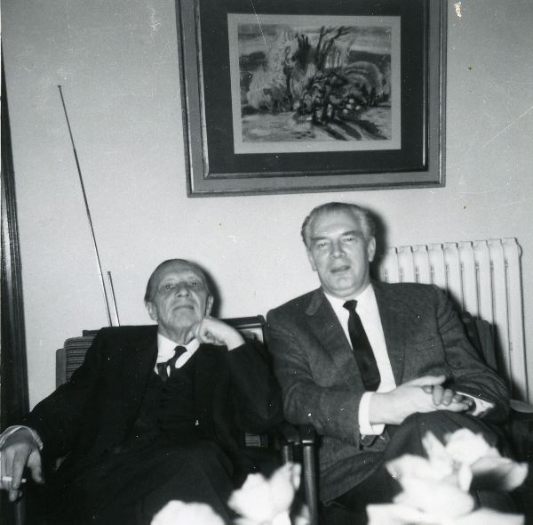 Ants Oras and Aleksis Rannit 11.03.1963