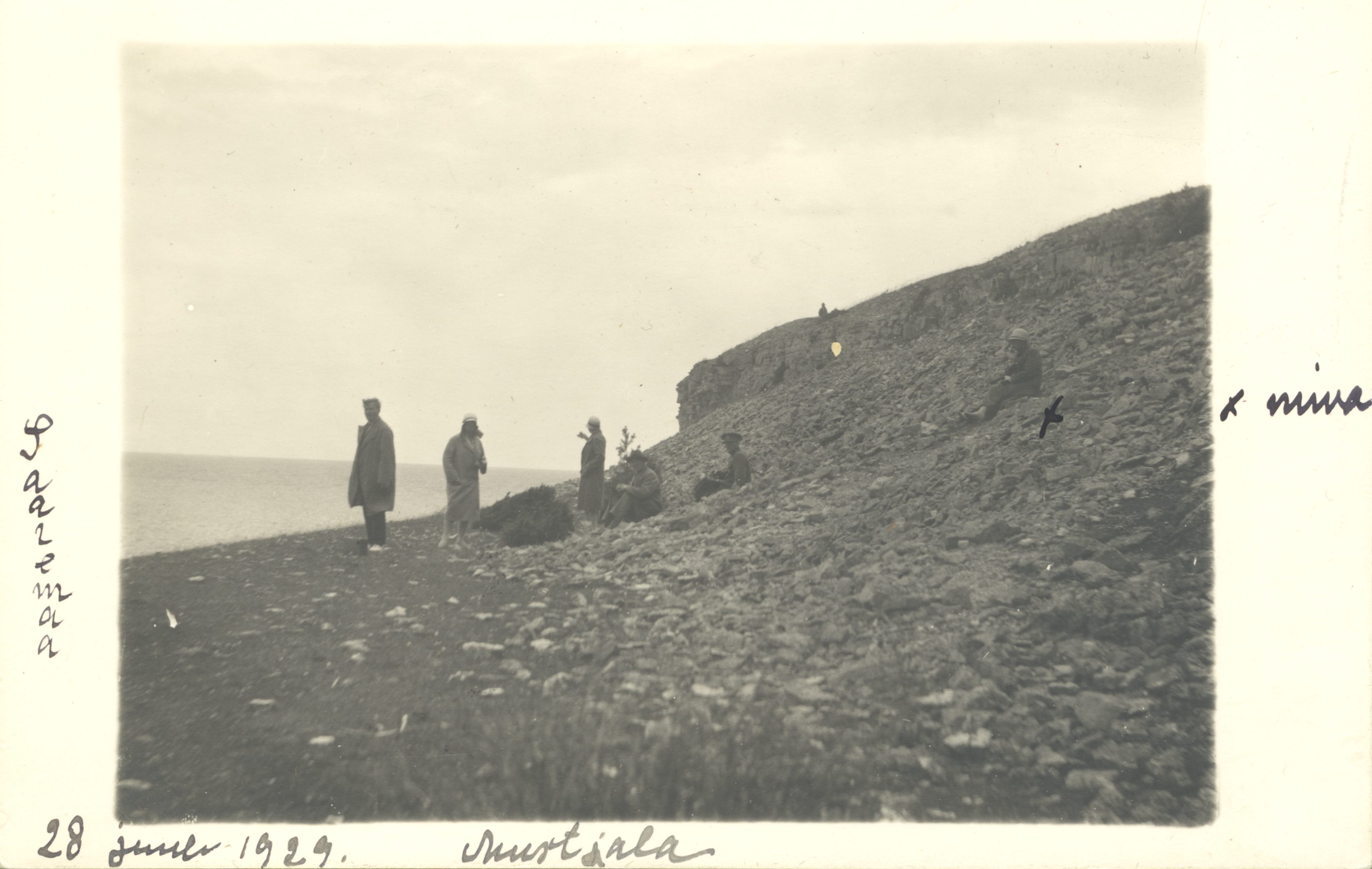 Johanna Kitzberg and others in Blackjala 28.VII 1929