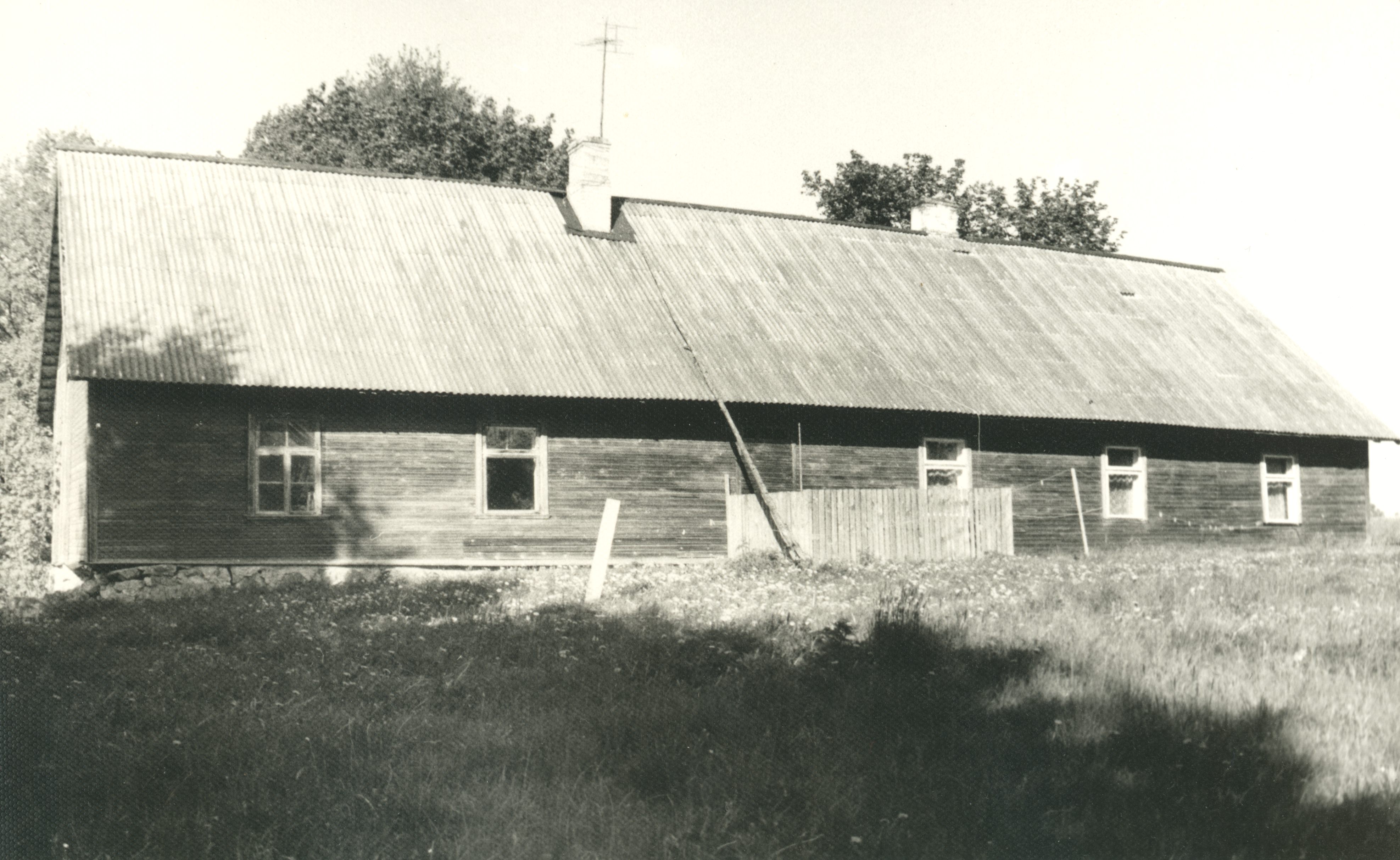 Former Sänna School House in 1989