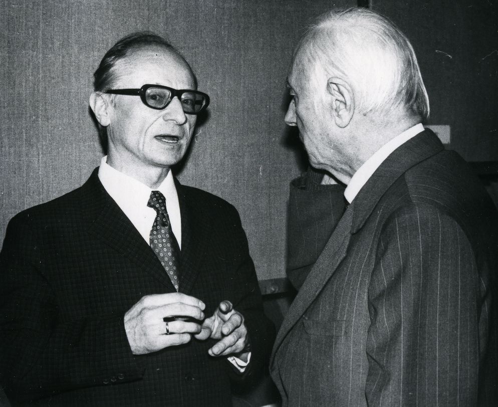 On the day of J. Tuldava and V. Adams XX Kreutzwald in 1976, Literature Museum