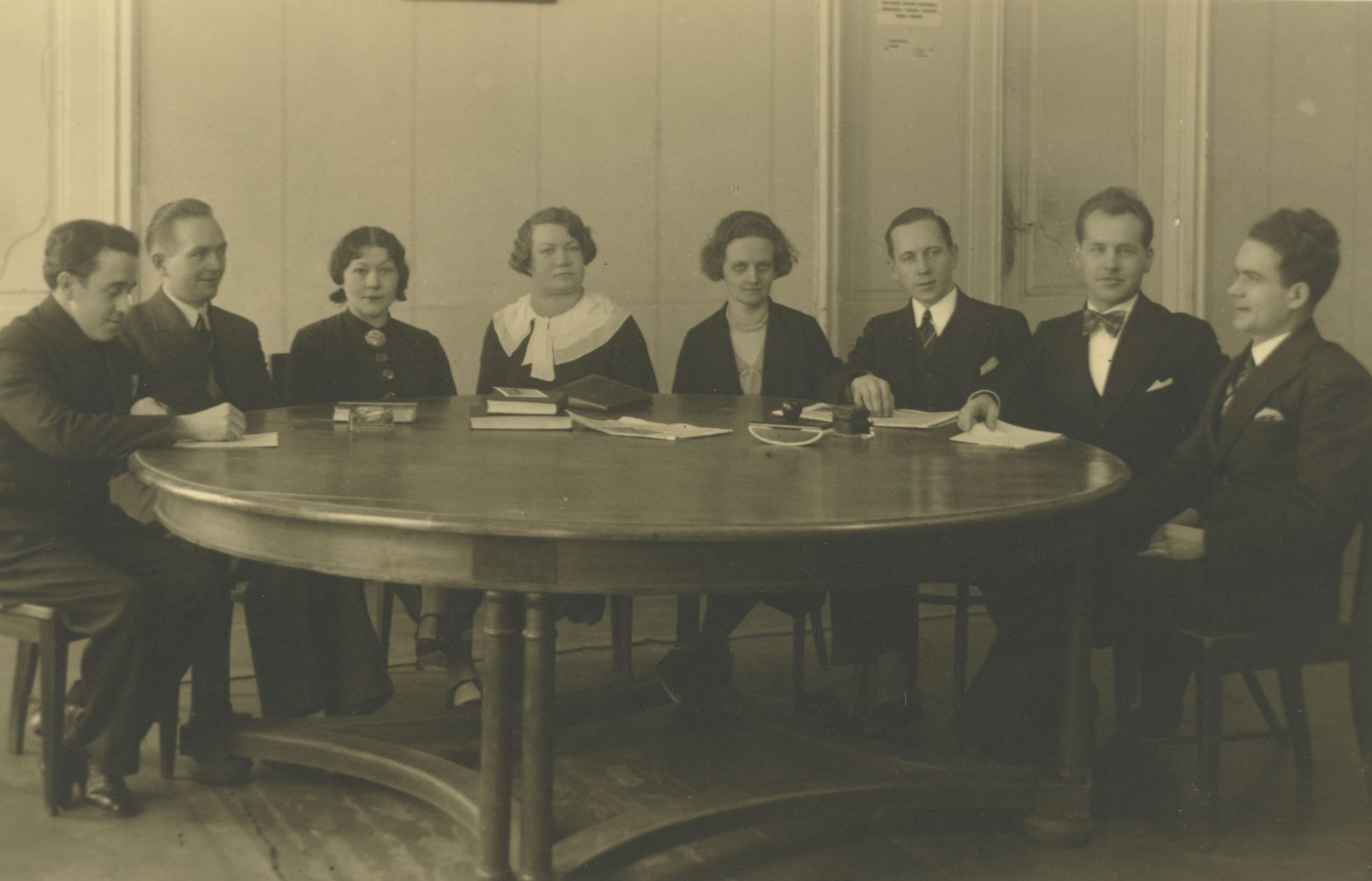 Management of Tartu Art Club in 1935