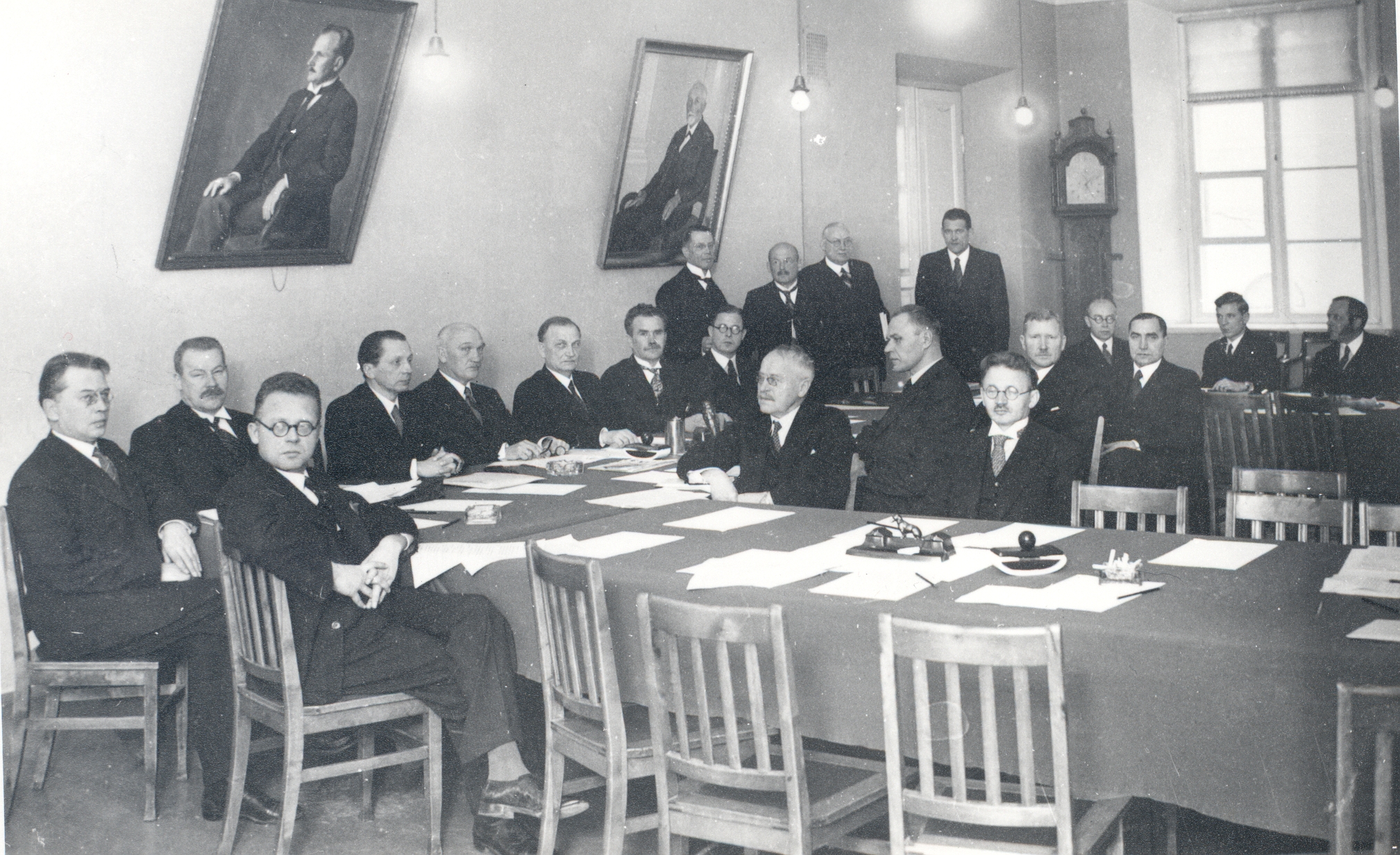 Spiritual Cooperation Committees of the Baltic States II Congress at the University Council Hall 29 November 1936