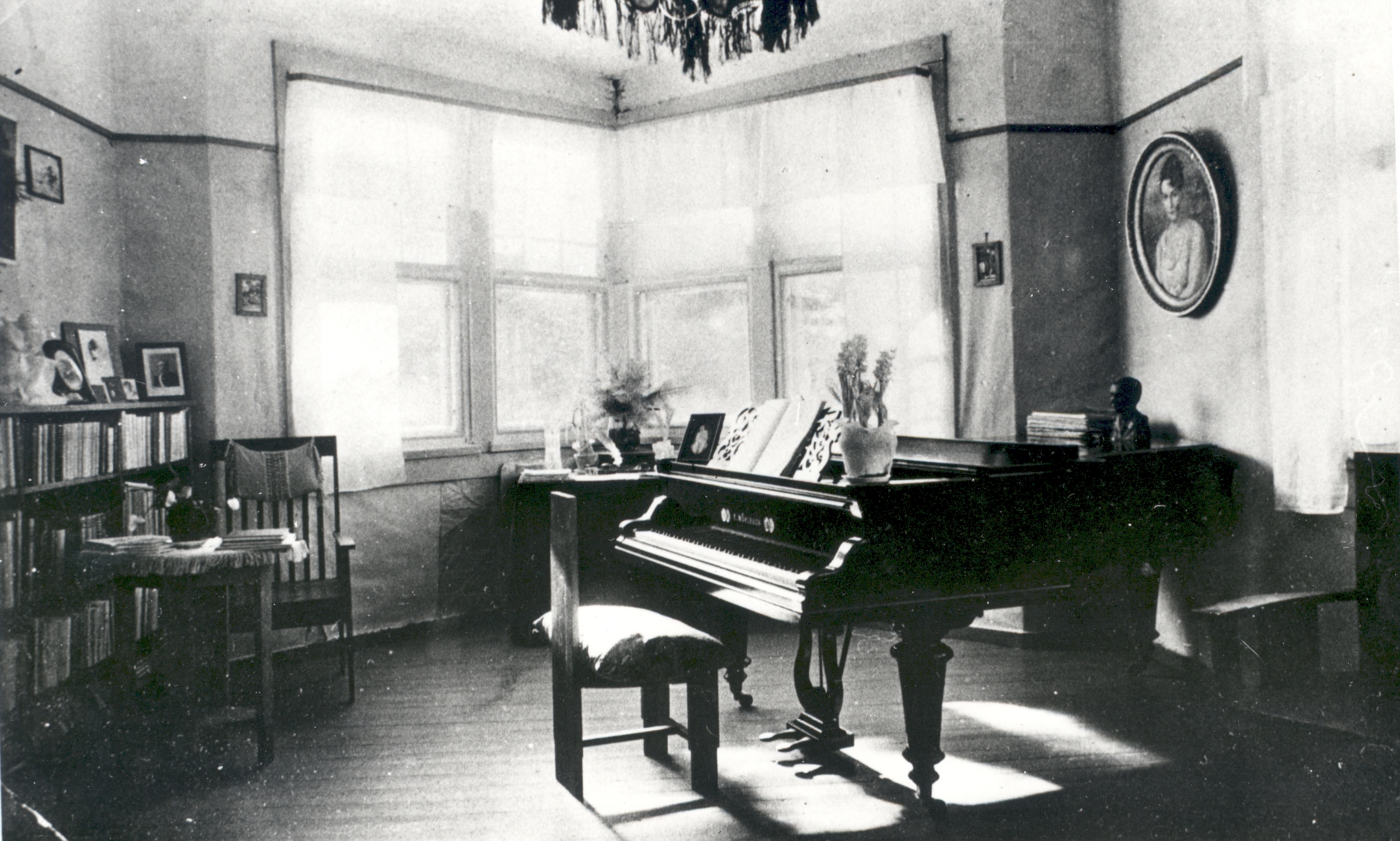 Lander house in Finland. Interior view