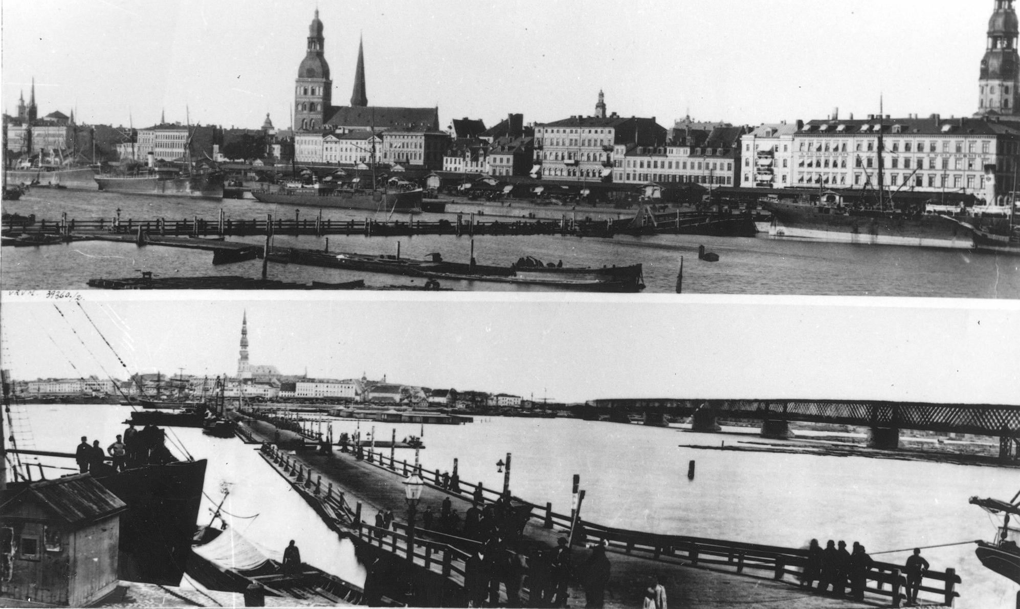 Riga views approx. 1890