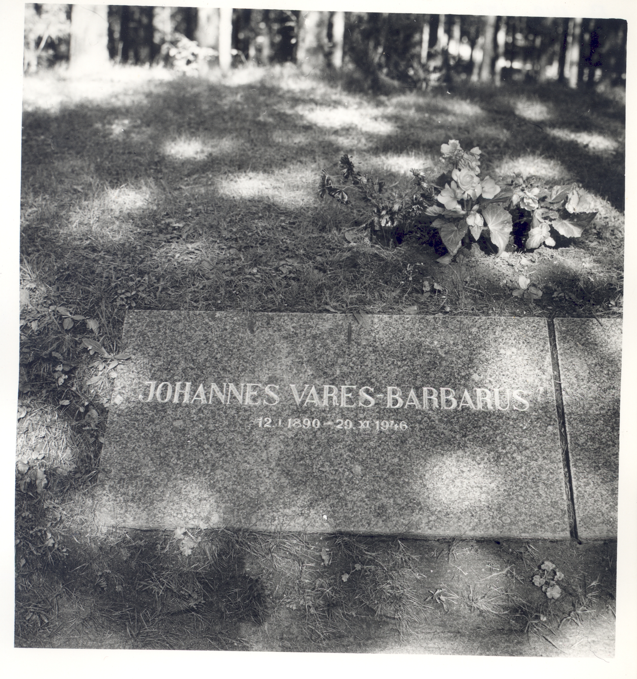 J. Vares-Barbarus grave