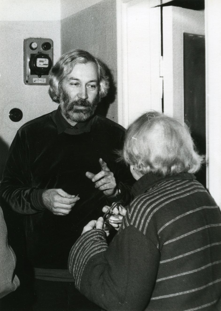 Betti Alver and Jaan Kaplinski poetry at the 80th Jubilee 23 November 1986. 8-2