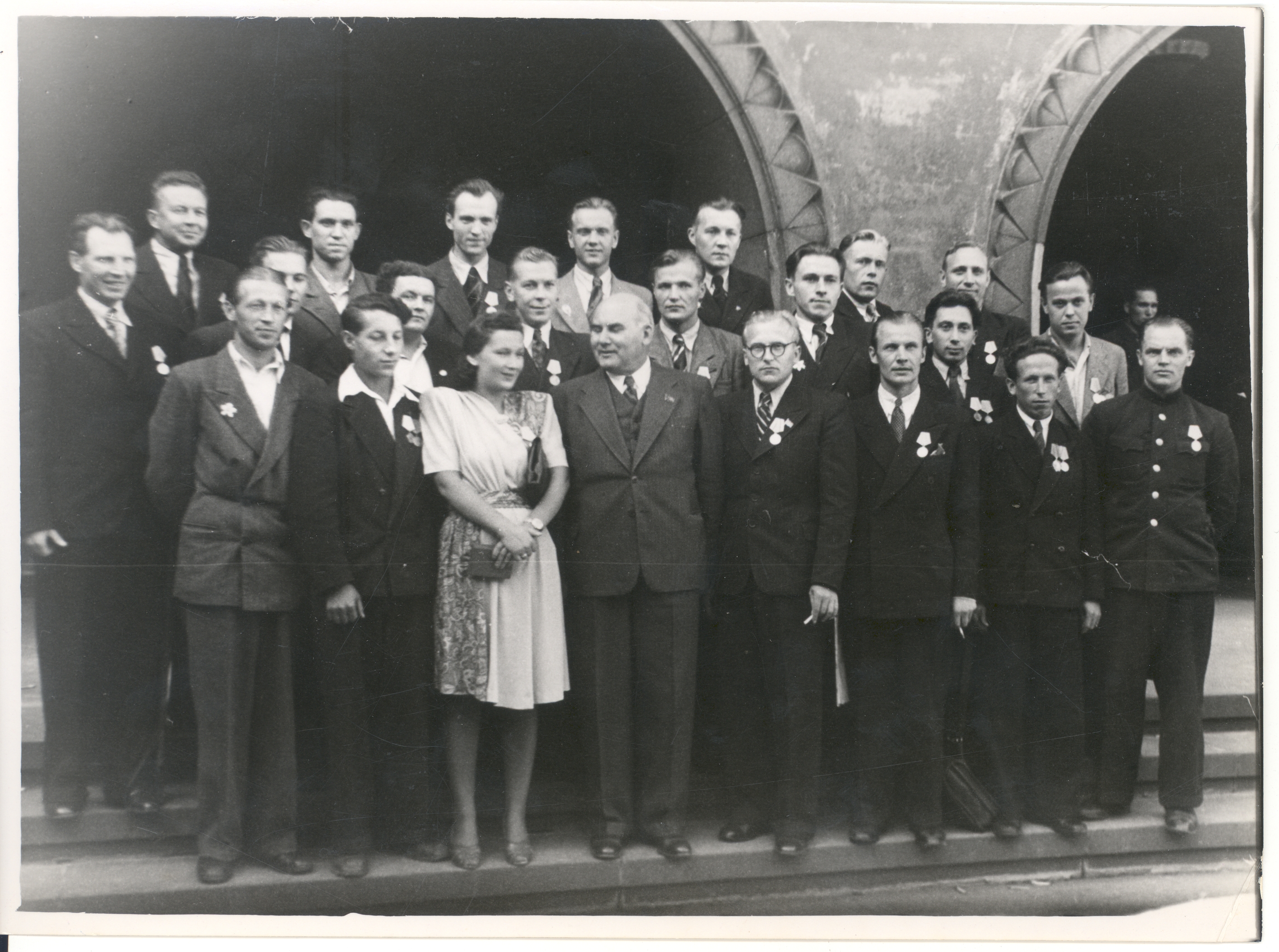 Johannes Vares-Barbarus (1st row 4 from left)