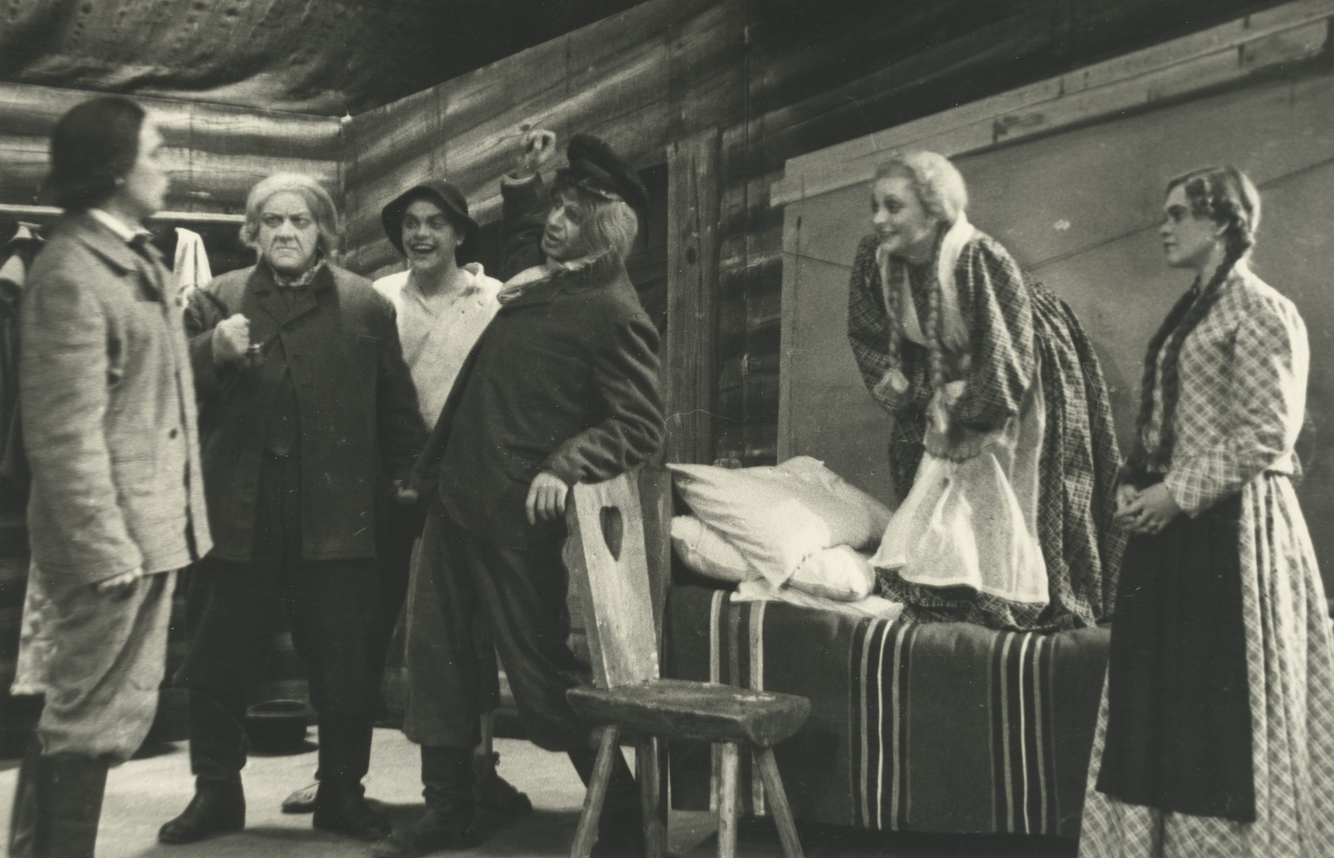A. Kitzberg "Punga-Mart and Uba-Kaarel" "Endlas" 1954/55. A.