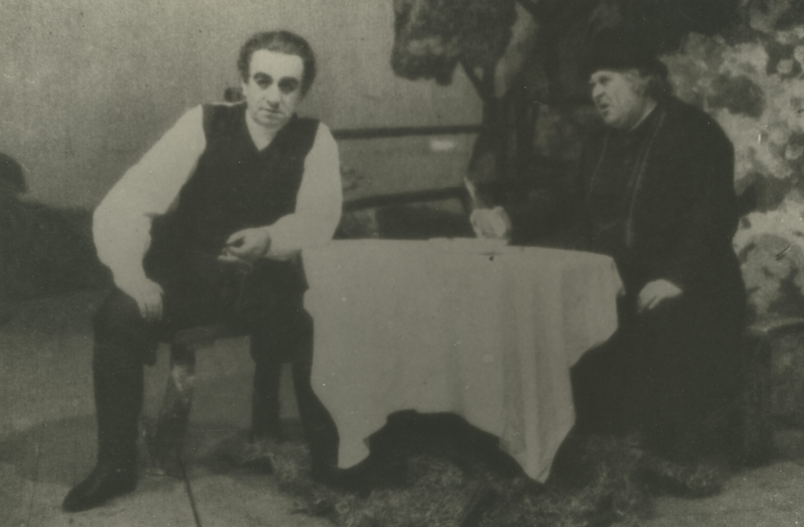 A. Kitzberg's "Diverse God" at the Tallinn Workers' Theatre in 1938/39. A.