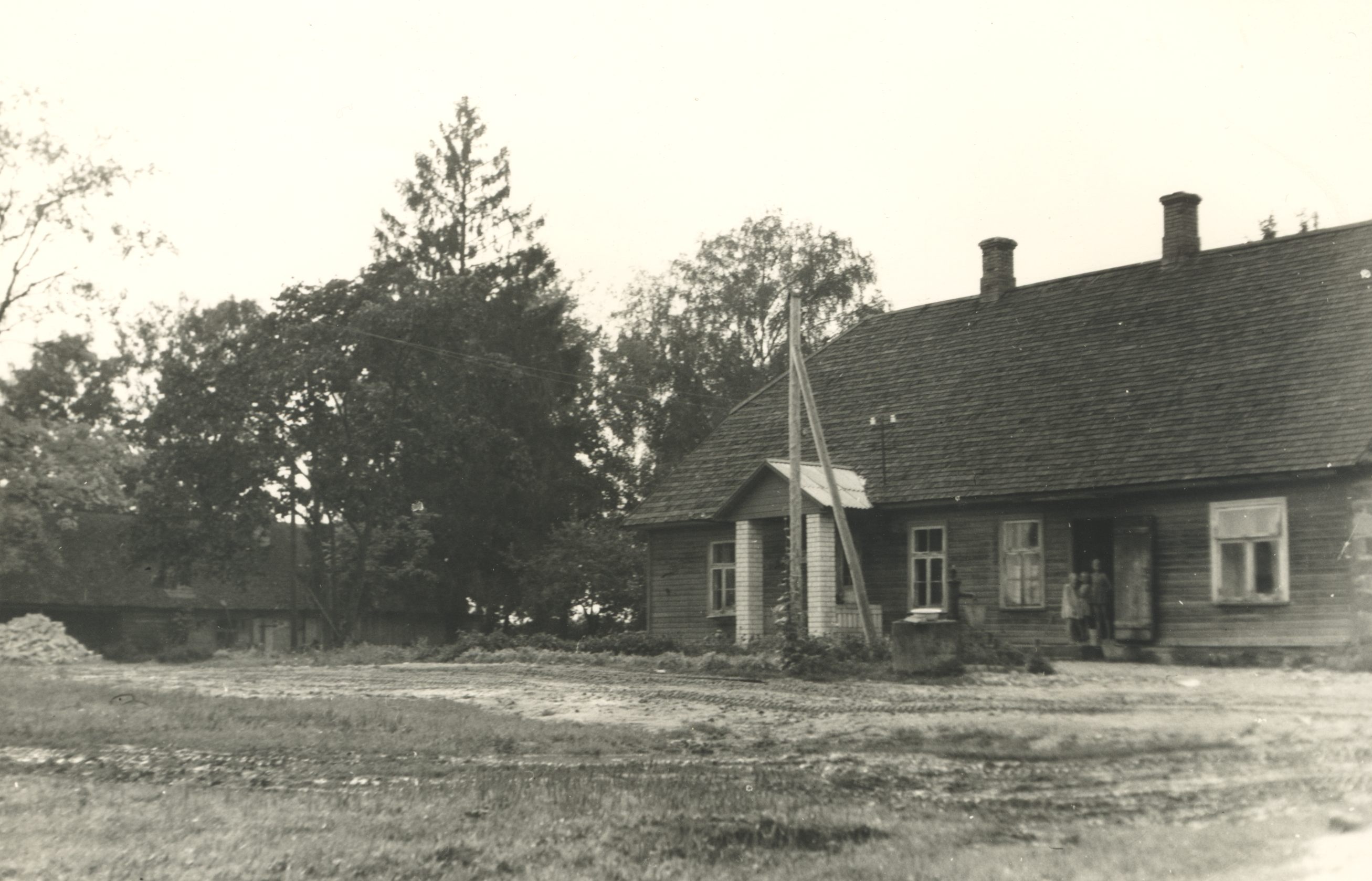 Jaan Anvelt's birthplace - Aug in the Village Council of Kolga-Jaani in Tiku farm Oorgu village. 1966.