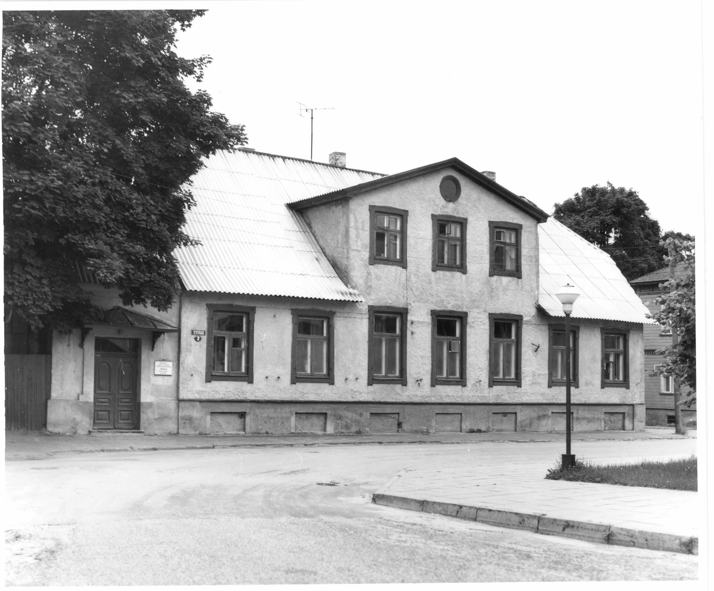 Struve 1. house where Parrot, Aavik and others lived.