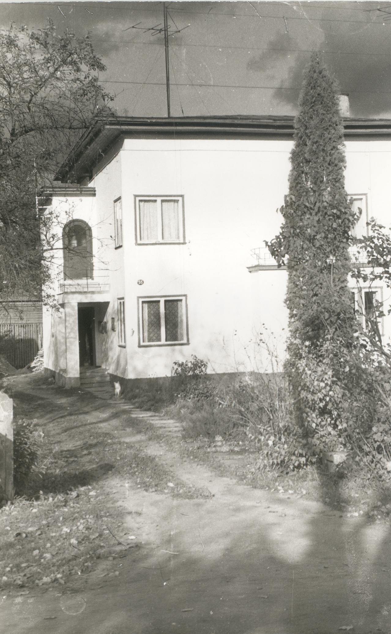 FR. Tuglase residence in Viljandi in spring 1944