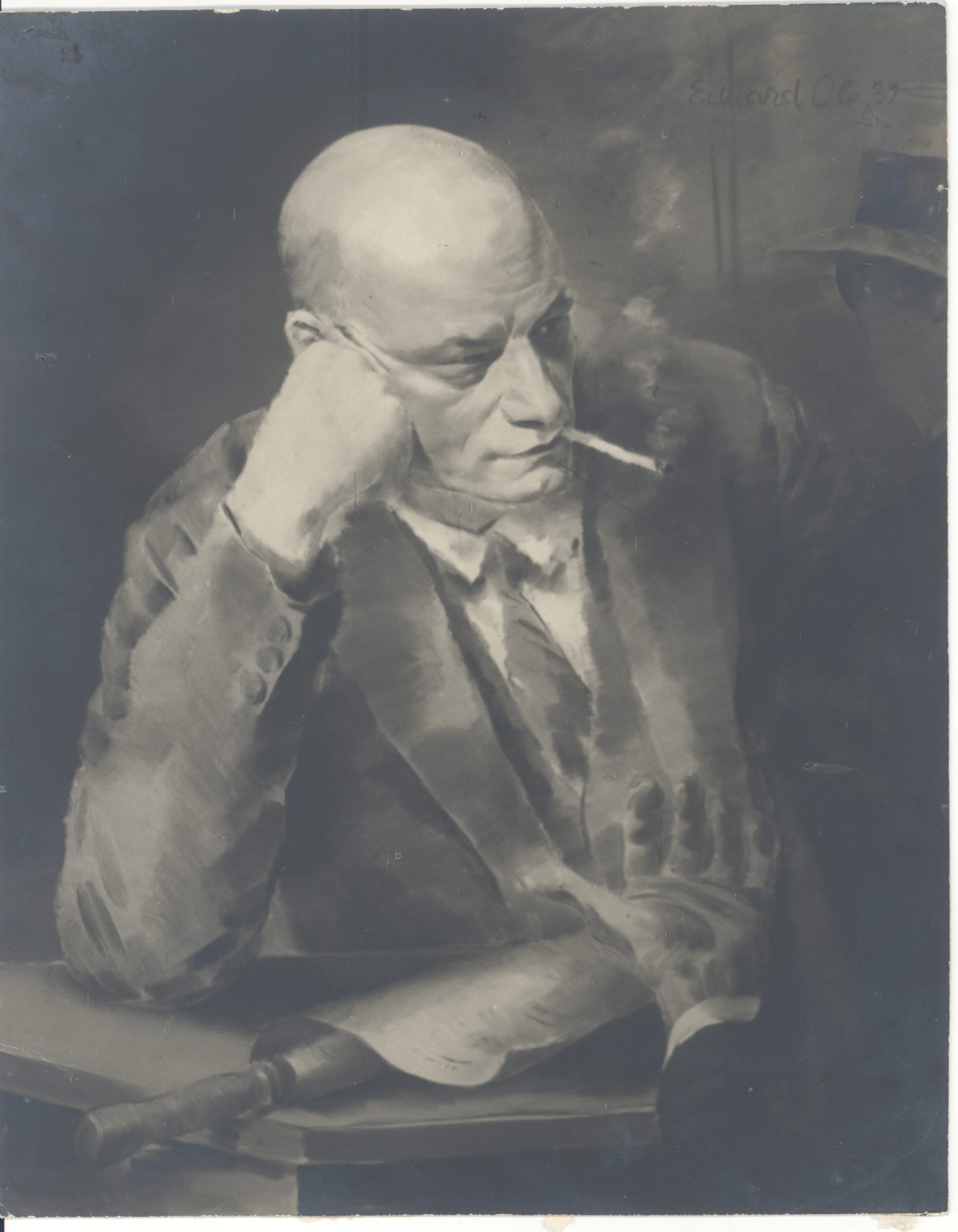 E. Ole "The portrait of Kirjanik a. Gailiti"