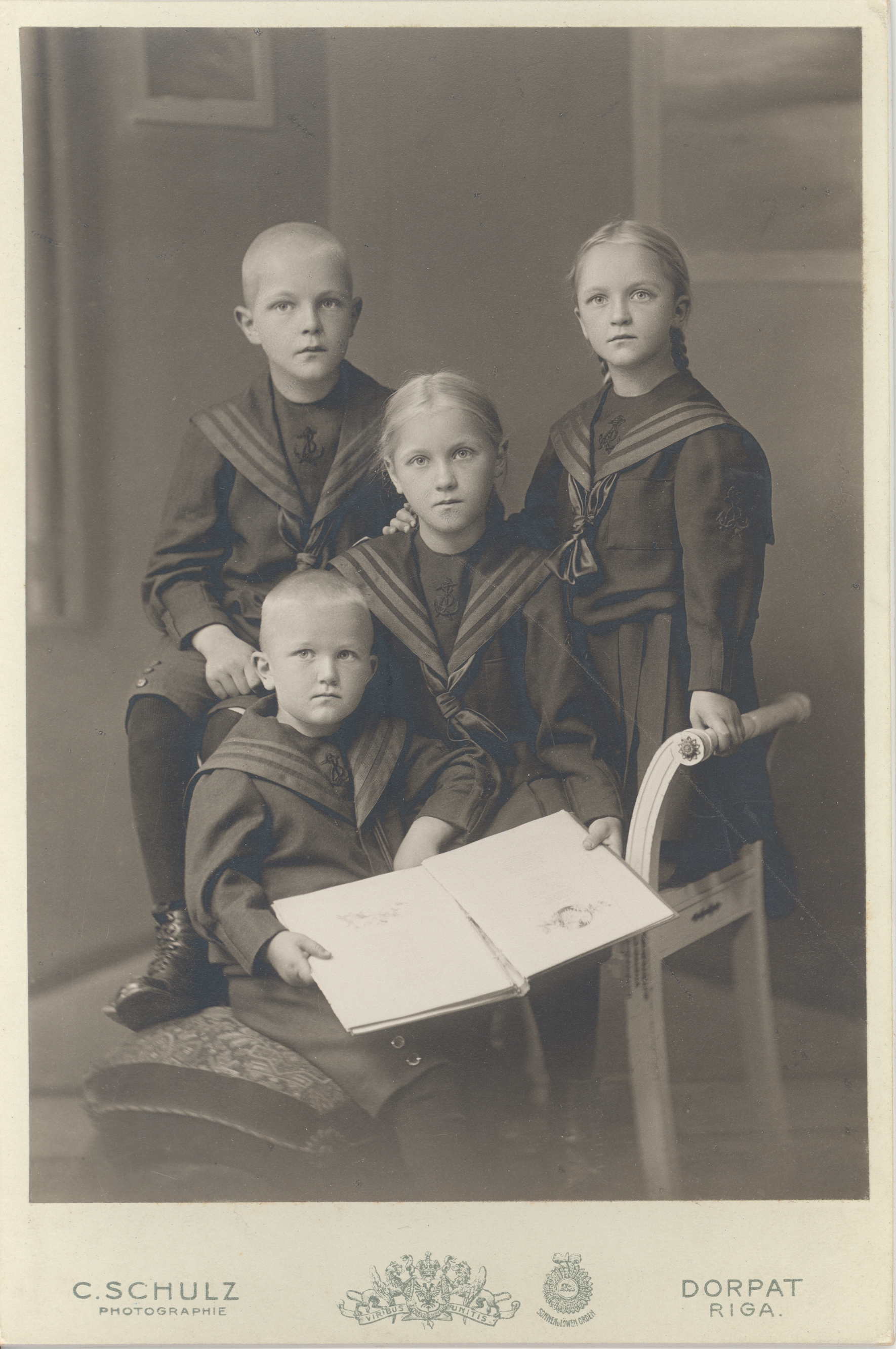 Children of Juhan Luiga's brothers 1912/13