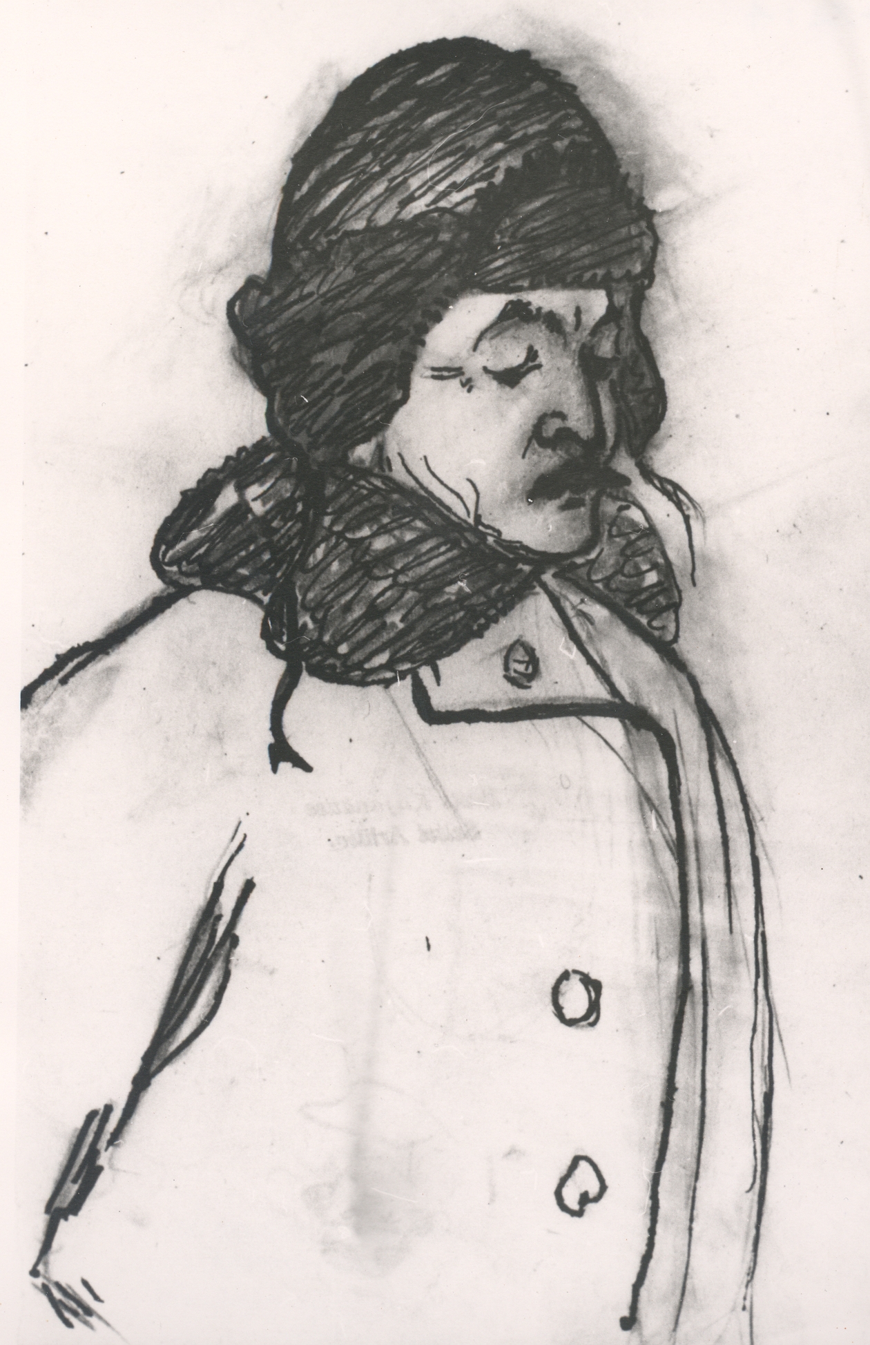 Ernst Enno. Ella Enno's outline of her husband. Orig. : fund 28 m 10:11