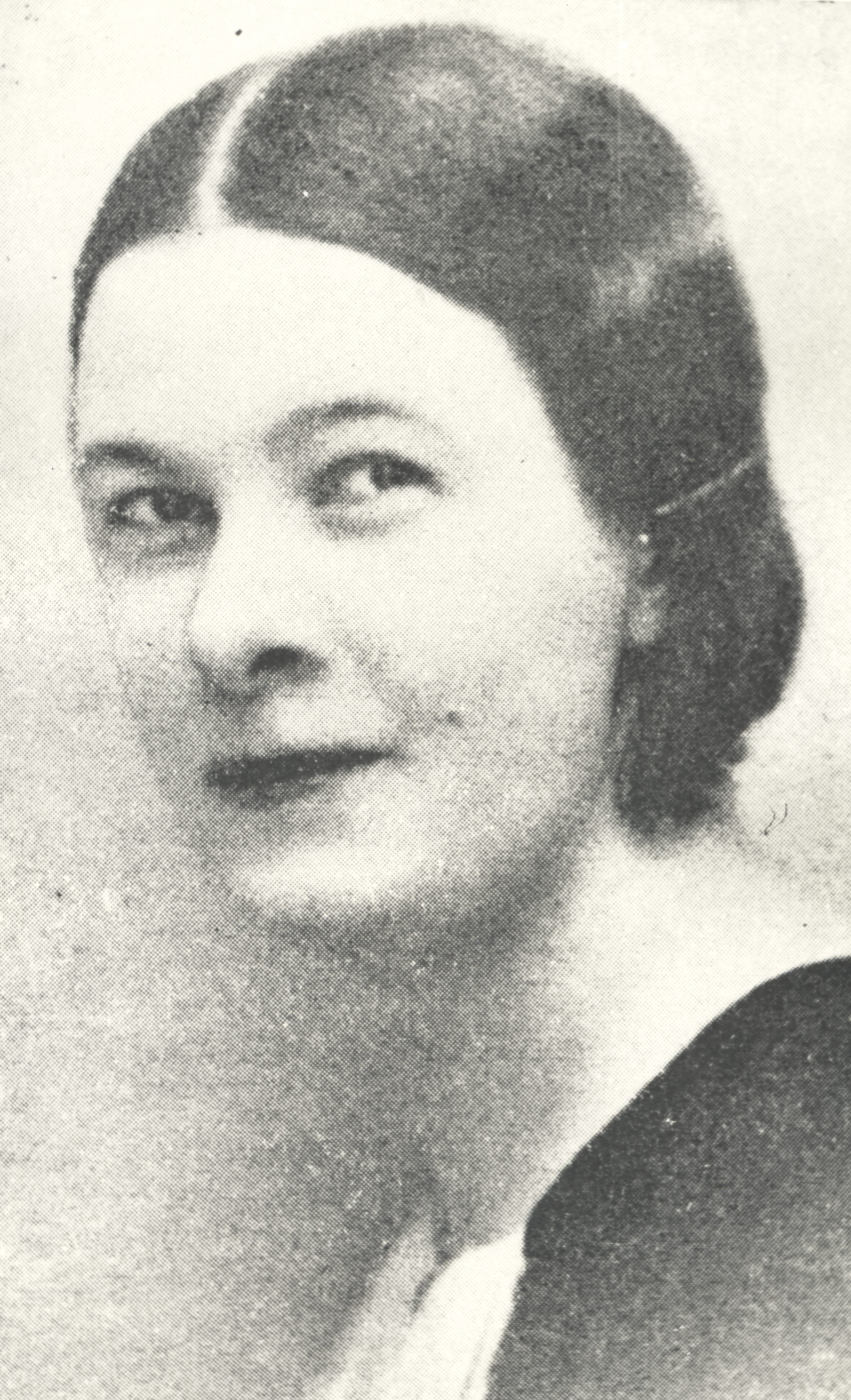 Marie Under's daughter Dagy