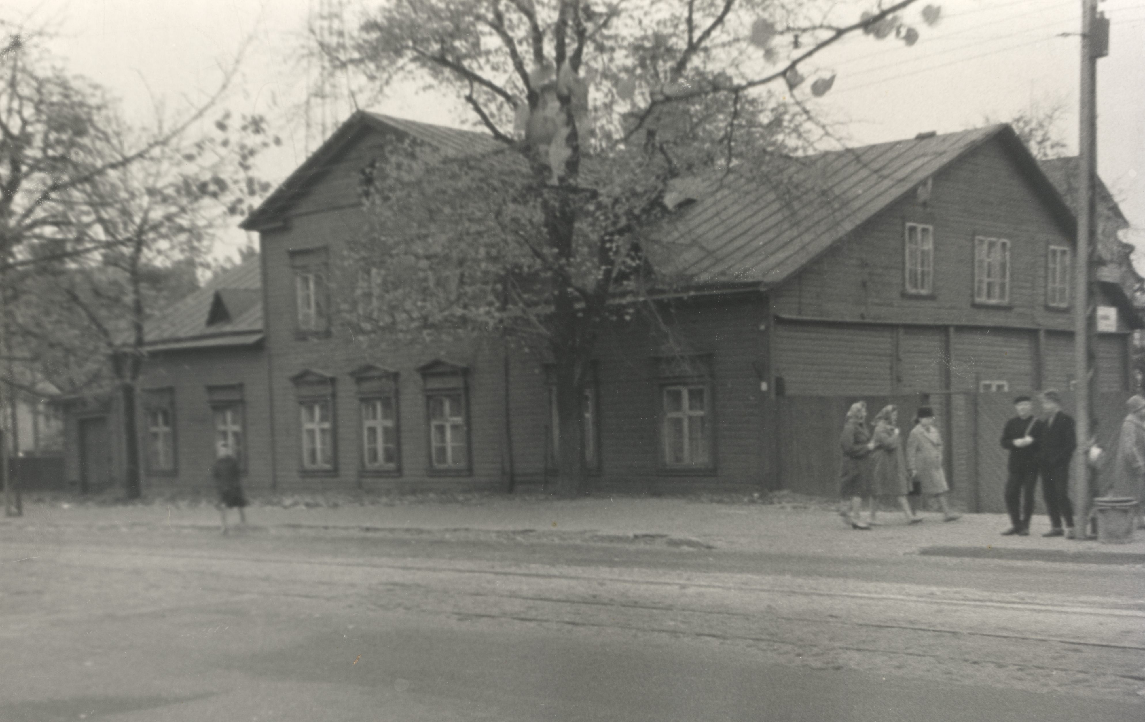 Marie Under's residence in Tallinn, Tartu highway 49 umbrella. 1908 until 1924