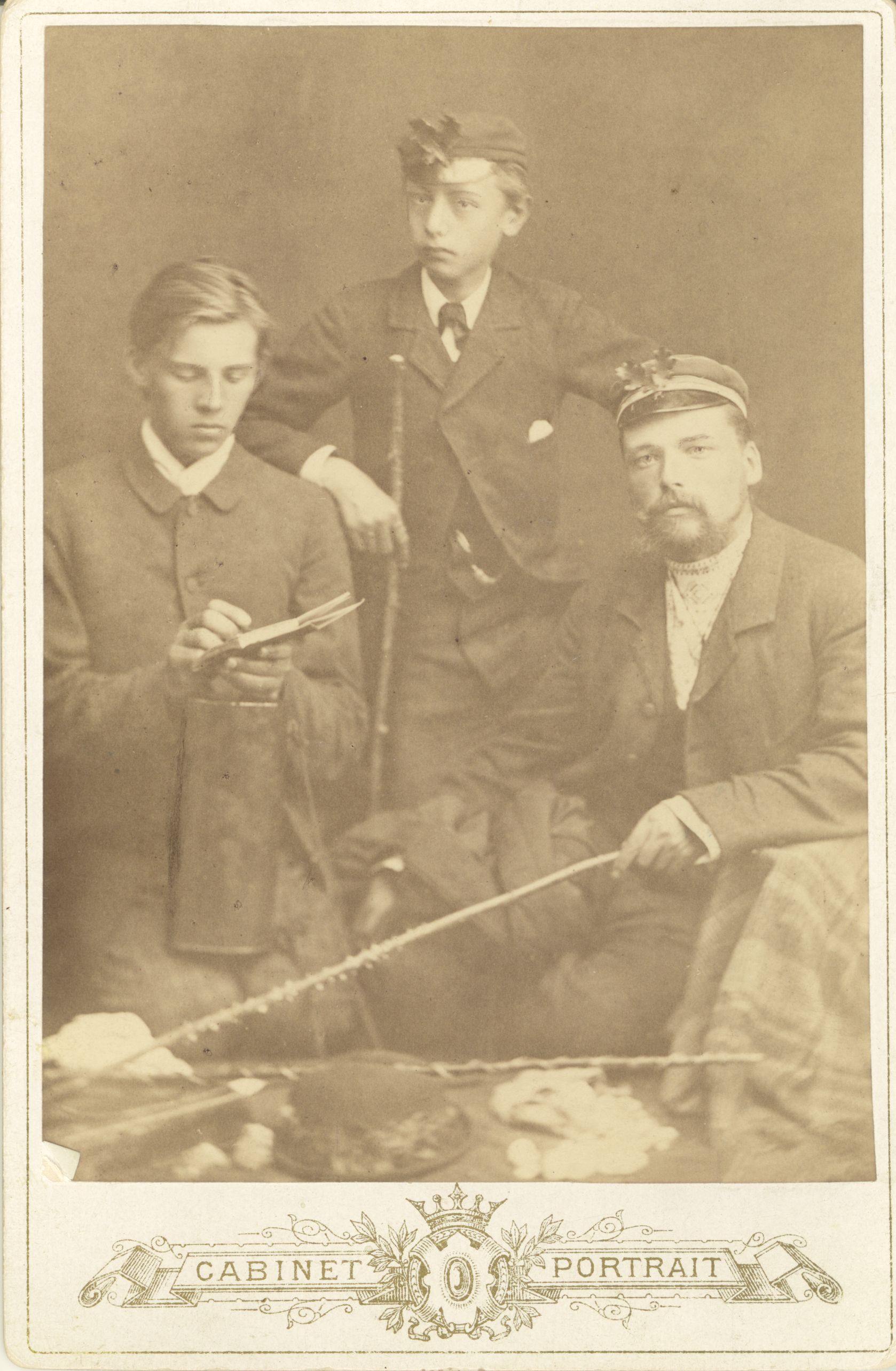 Oskar Kallas, V. Wittrock and Wihtol