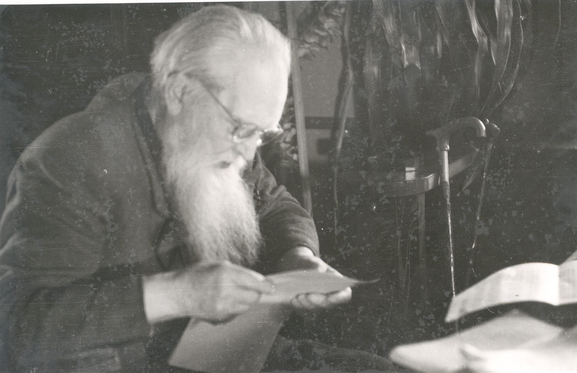 Ernst Peterson-Särgava at home Pirita Kosel 7. X 1957. a.