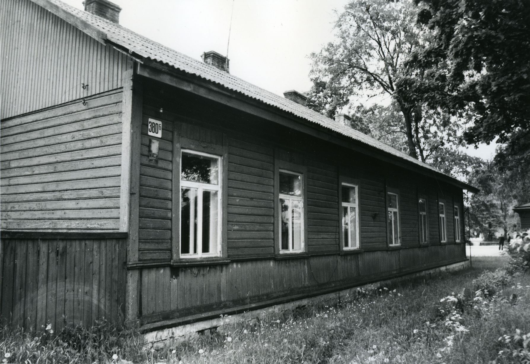 Betti Alver's birthplace in Jõgeva in 1982.
