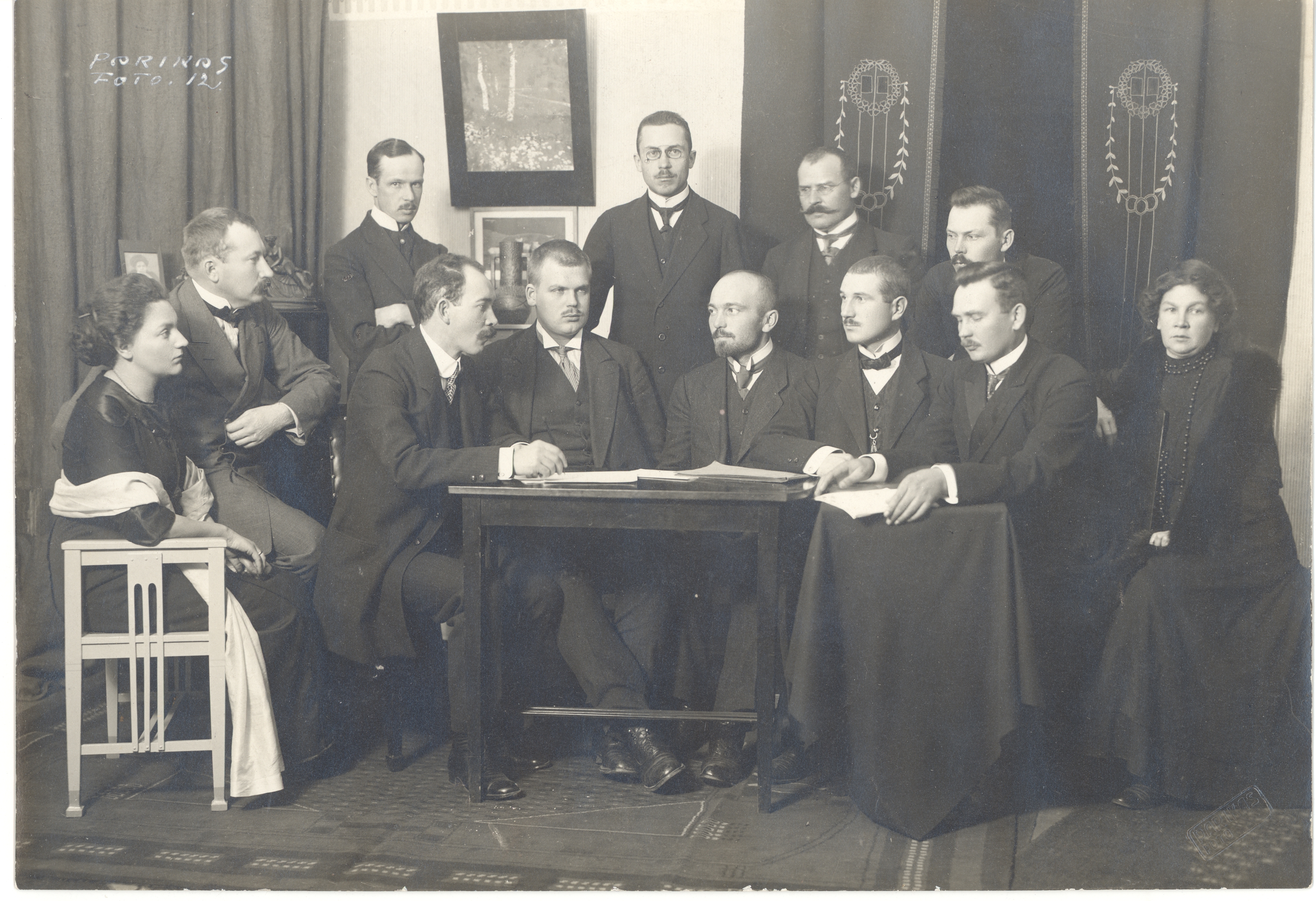 Management of the Estonian Society for National Education 1912