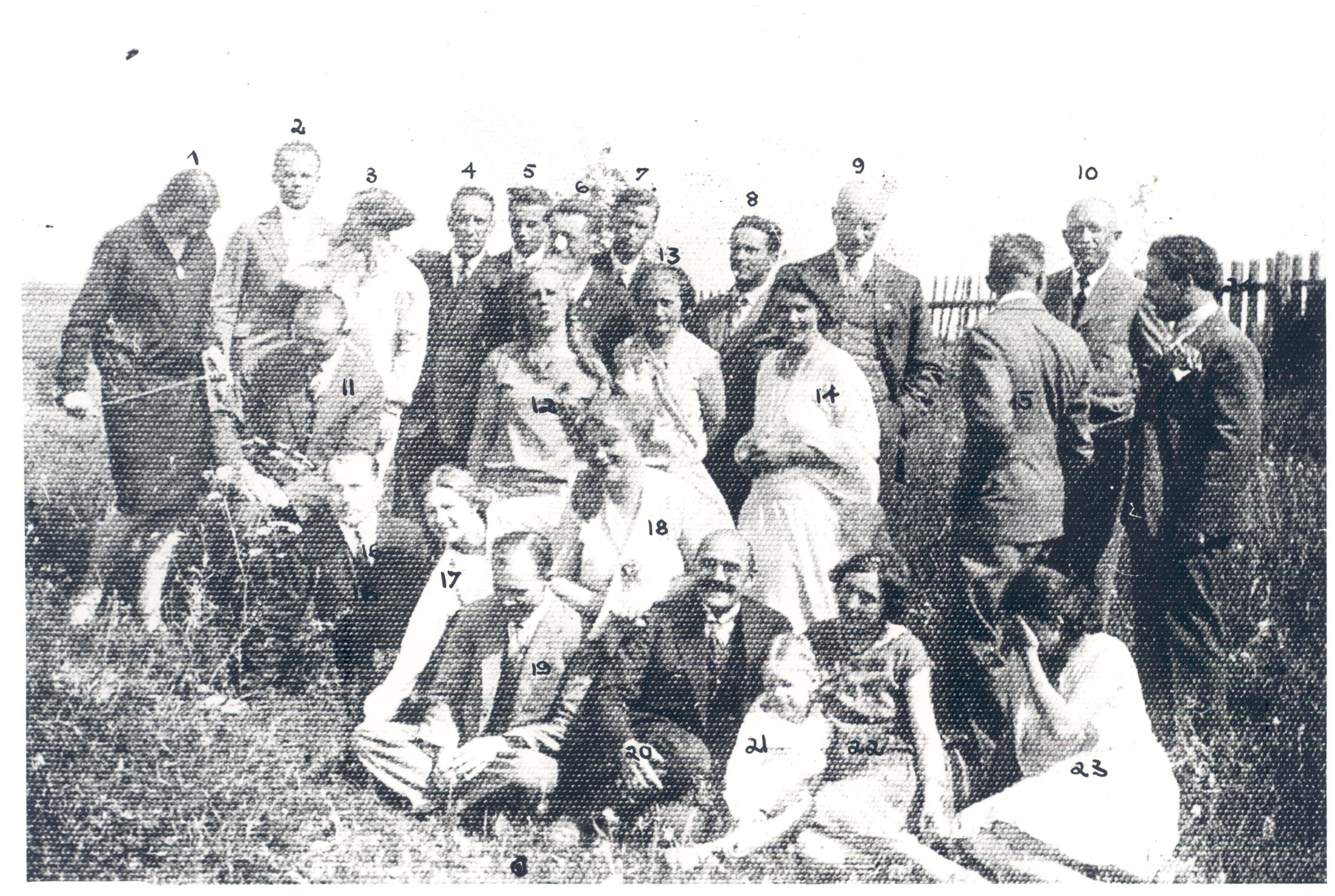 Gailit, August group photo