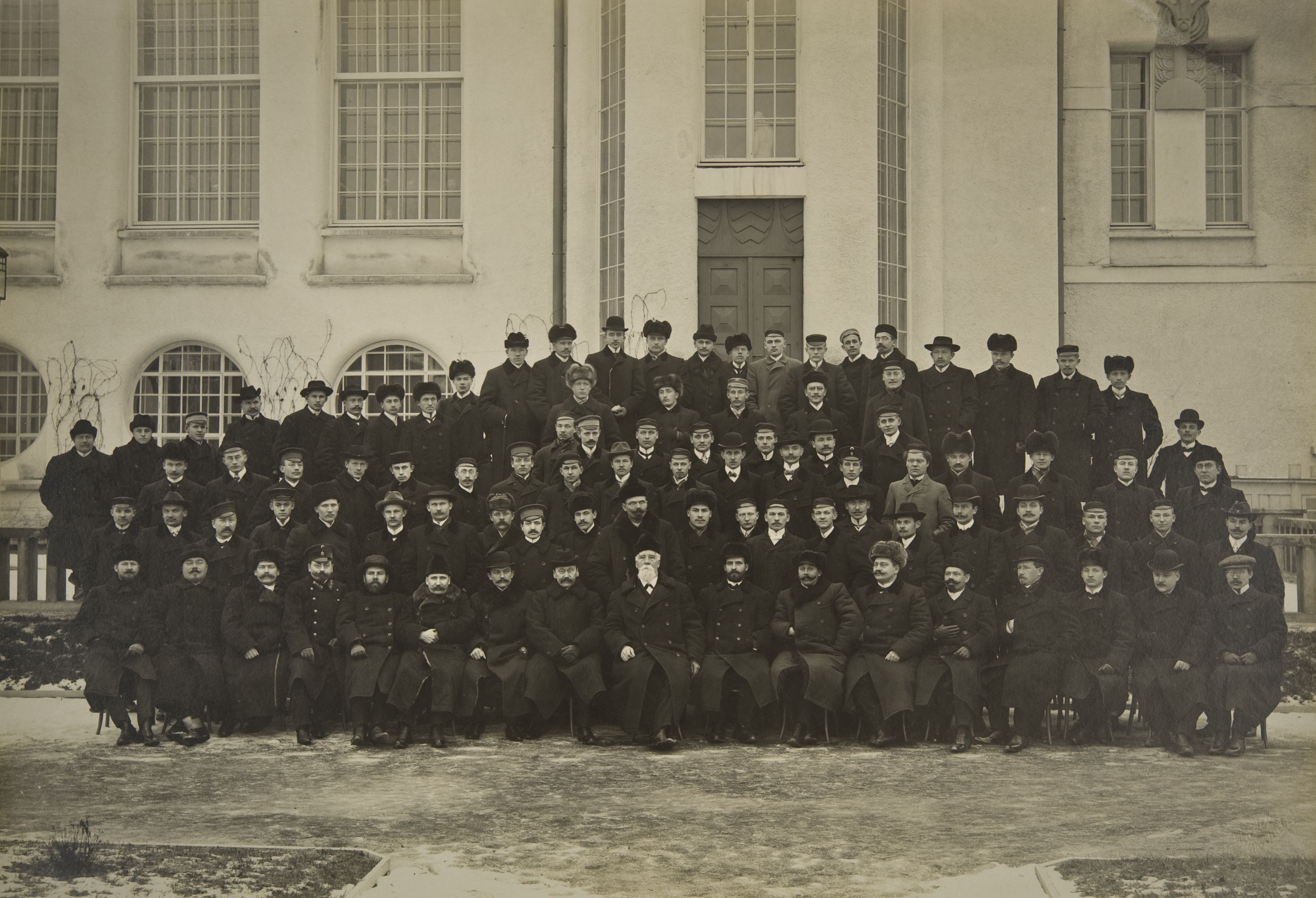 In the case of the jubilee of the 25th anniversary of the University of Tartu in 1908.