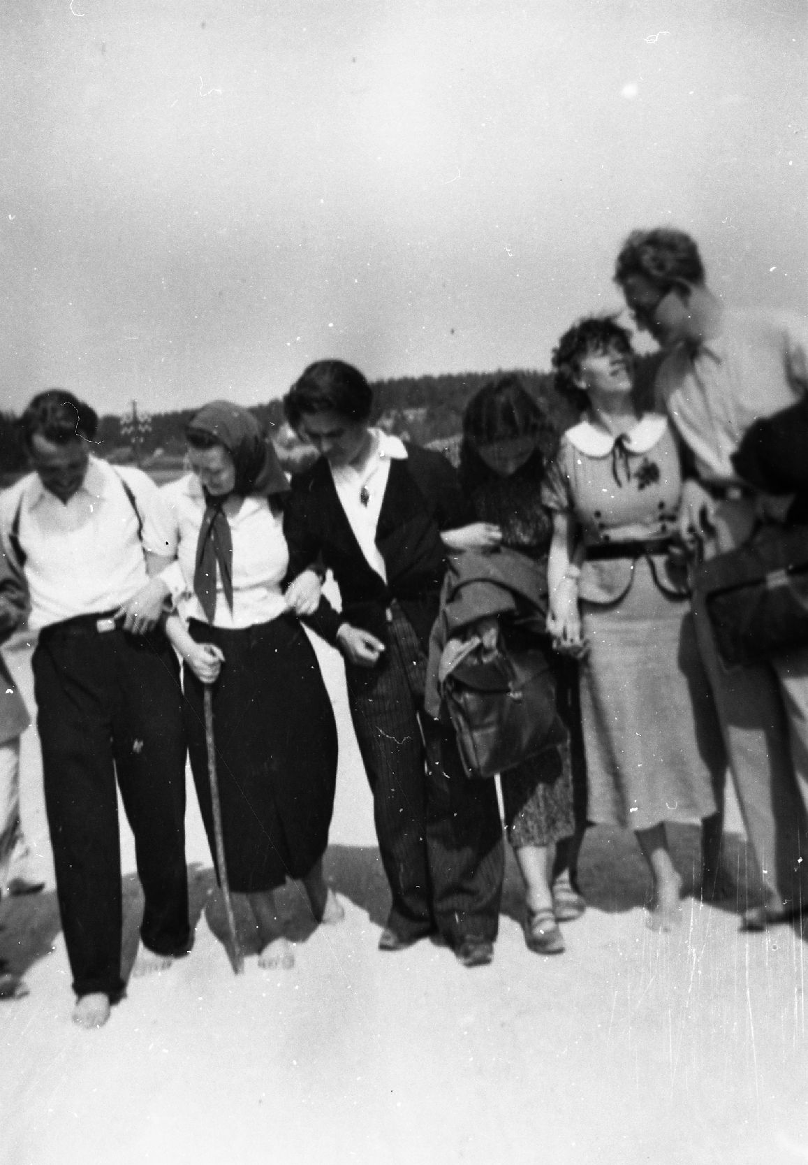 The Veljestonian exit to Elva [on the second half of 1930]. VAS. : b. Kangro, s. Niilend, I. Lepassaar, a. Saar, K. Merilaas, a. Song