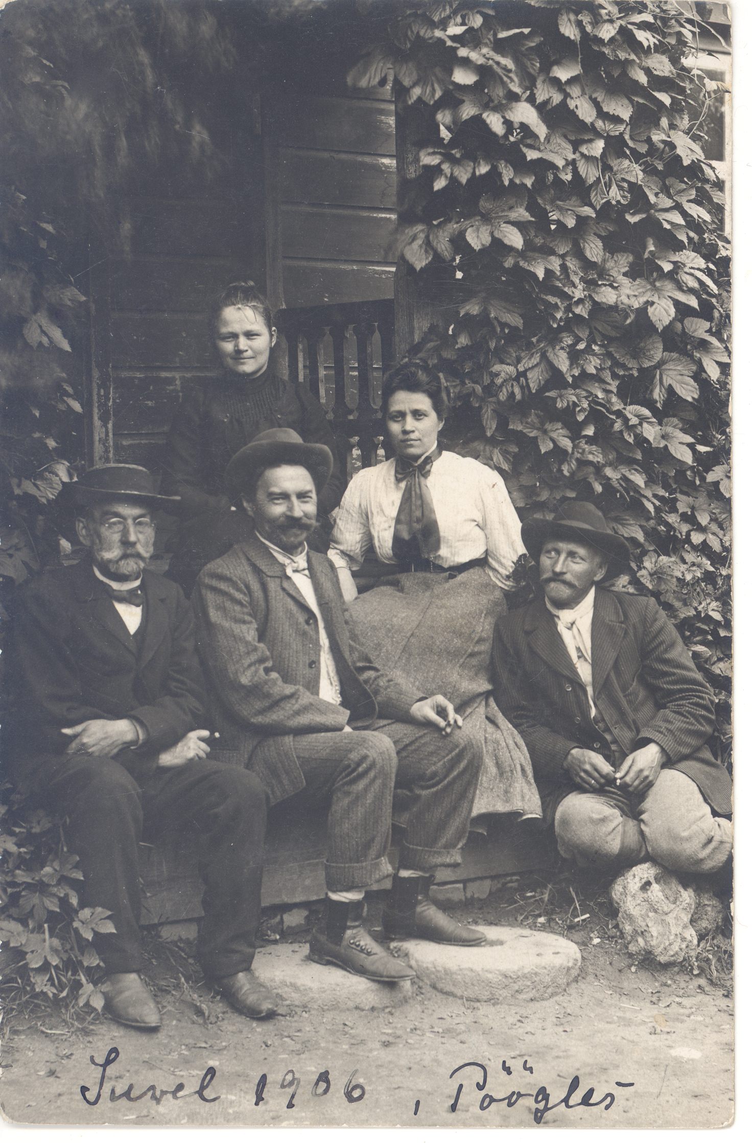 VAS: Jaan Kitzberg, August Kitzberg, Johanna Kitzberg, Peeter Nõges, Marie Nõges