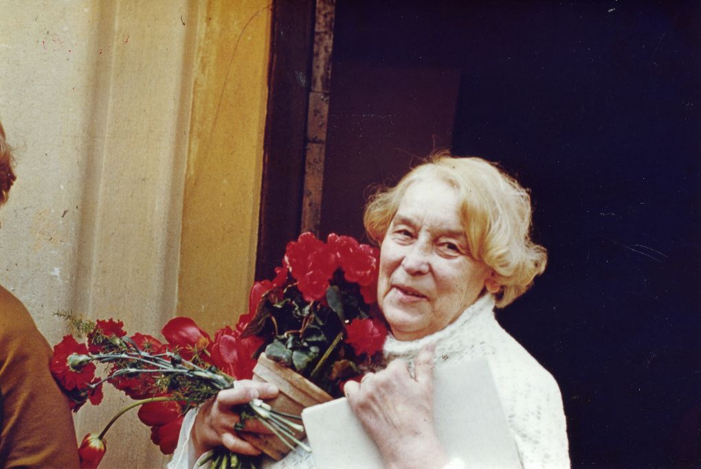 Betti Alver in May 1982