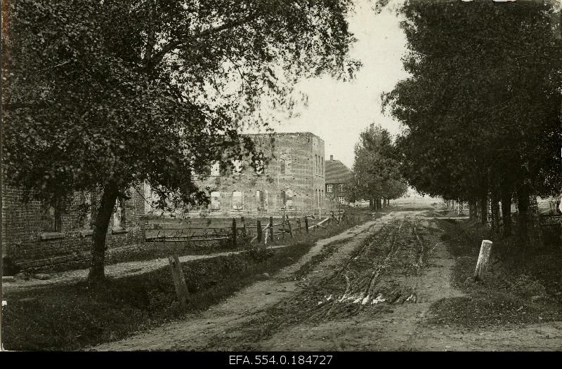 The ruins of the Voltvet Kalev factory.