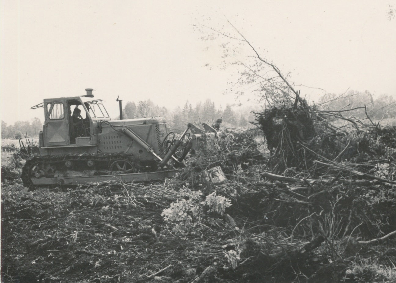 Work on Leediküla Object 1967