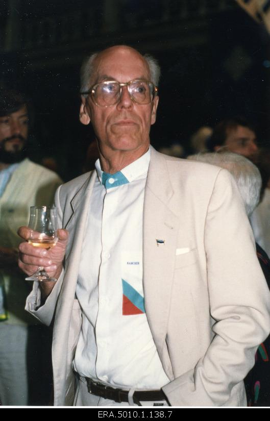 Esto '88: V National Congress. Lennart Meri.