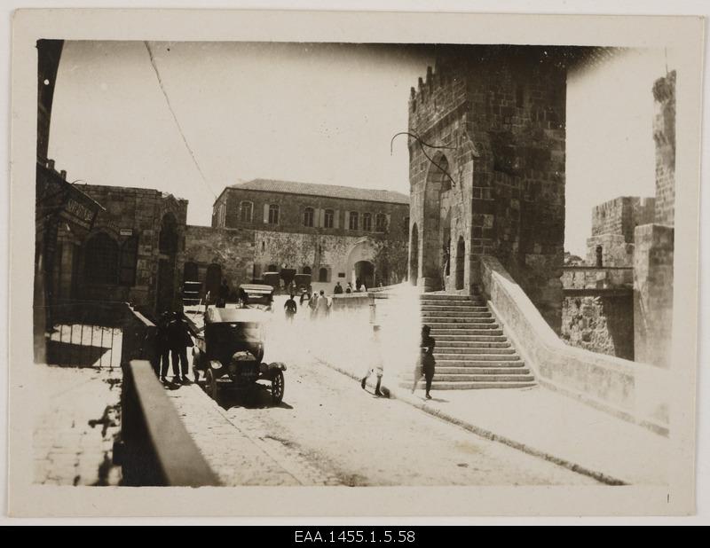 Taaveti Tower Gate in Jerusalem
