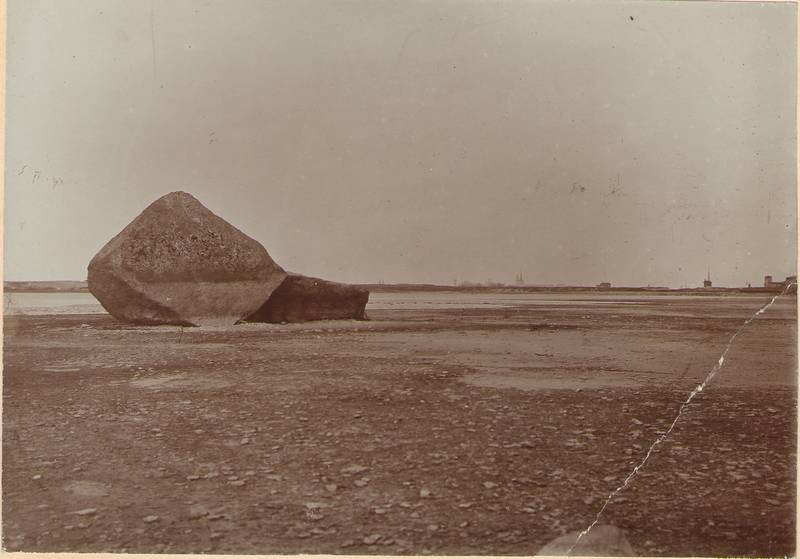Foto. Linda kivi Ülemiste järves, 1908.