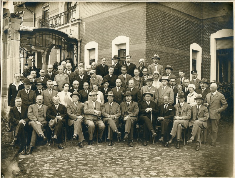 VII Eesti Arstidepäevast osavõtjad aastal 1928