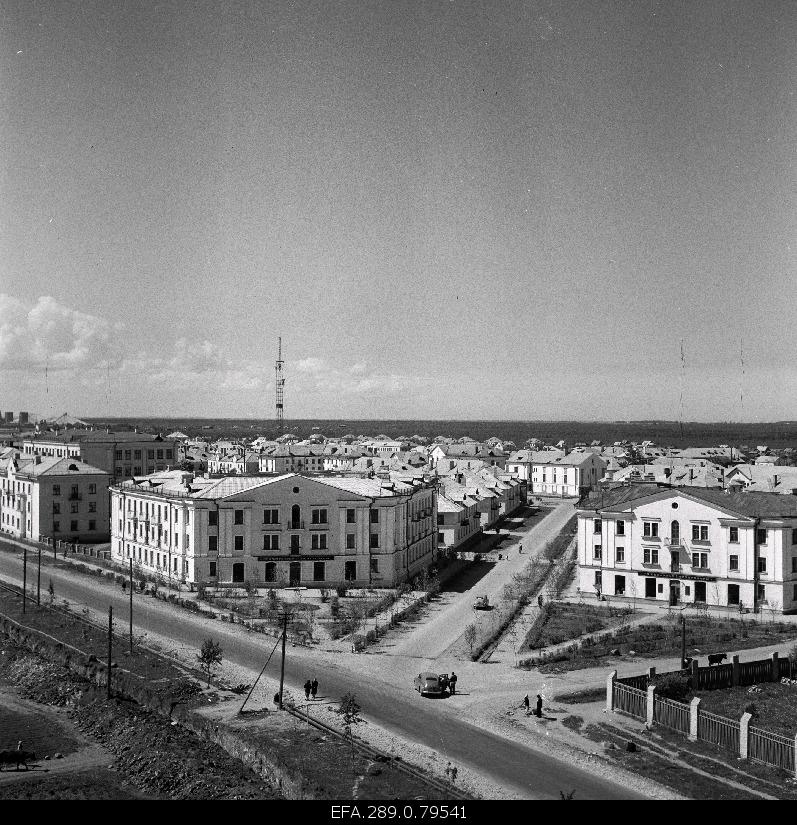 View of the city of Kohtla-Järve.