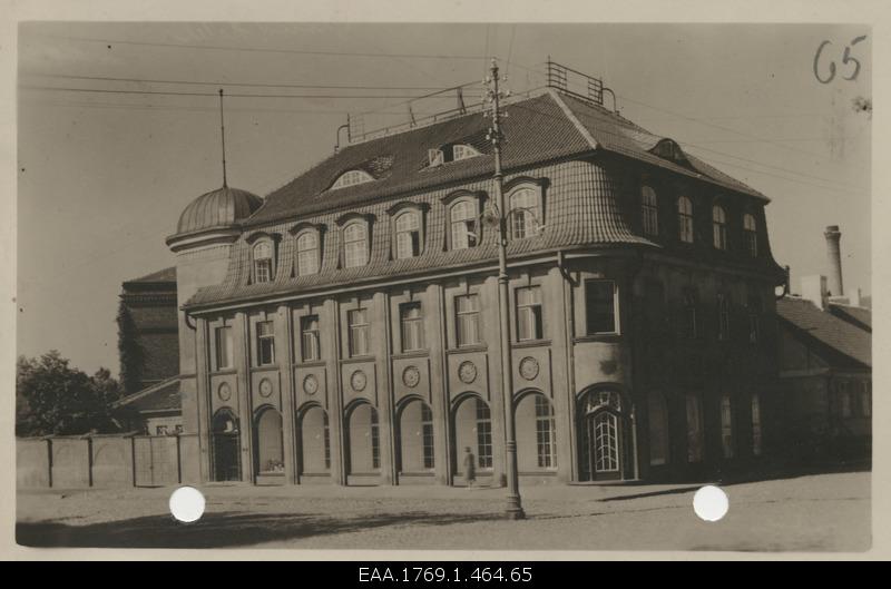 Grand Hotel building in Pärnu, photo postcard