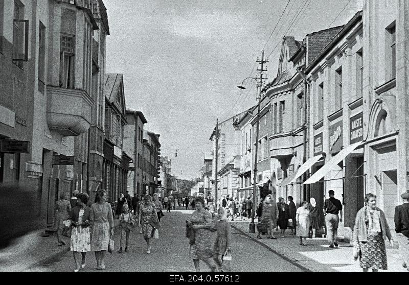 View on Kalev Street in Pärnu.