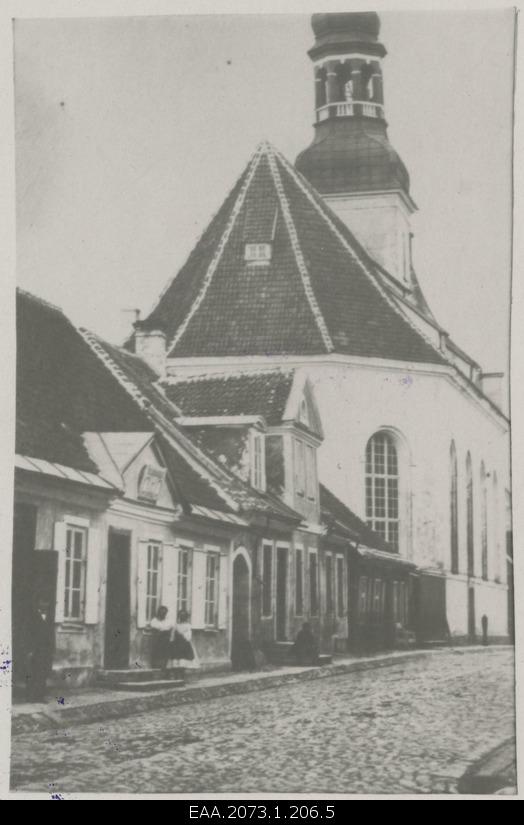 Pärnu Elisabeth Church and King Street