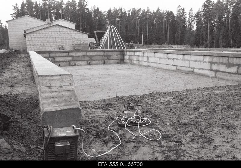 Construction of cleaning equipment on Kilingi-Nõmmel.