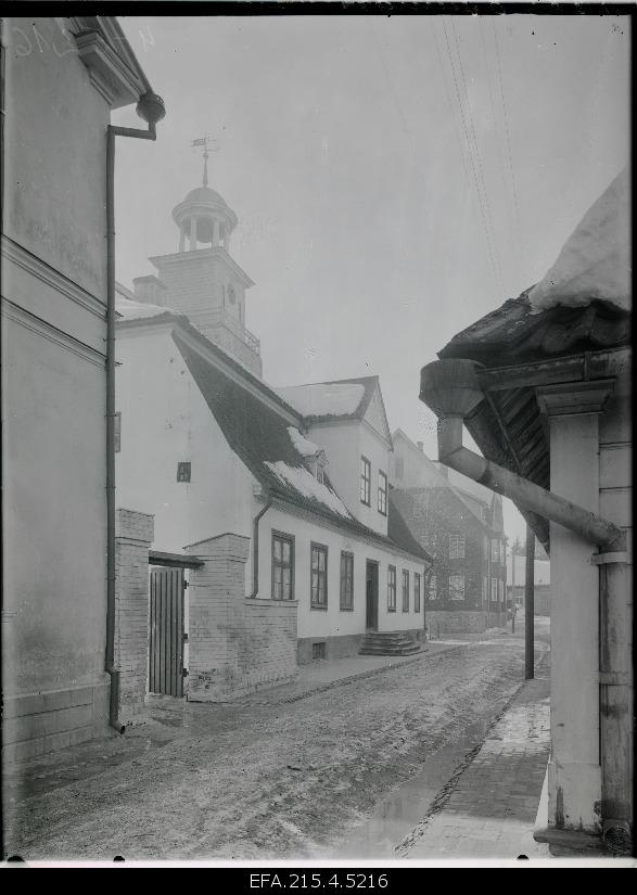 The old building of Viljandi city.