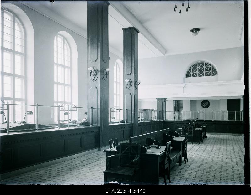 The operating room of the Viljandi Department of Eesti Pank.