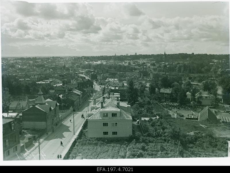 View of Tartu from the Peetri Church Tower.