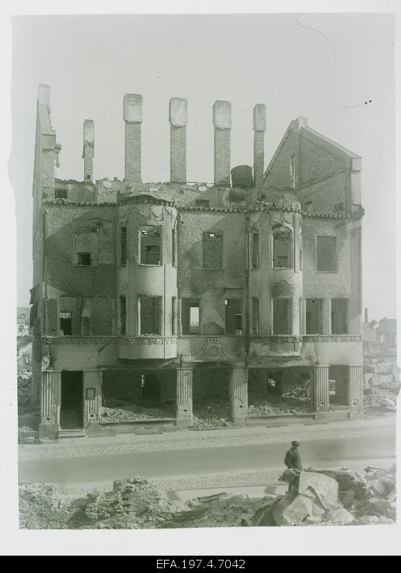 The ruins of the Rohti house in the Winning Street.